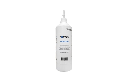 Gel lubrificante para passagem de cabos - Toptek