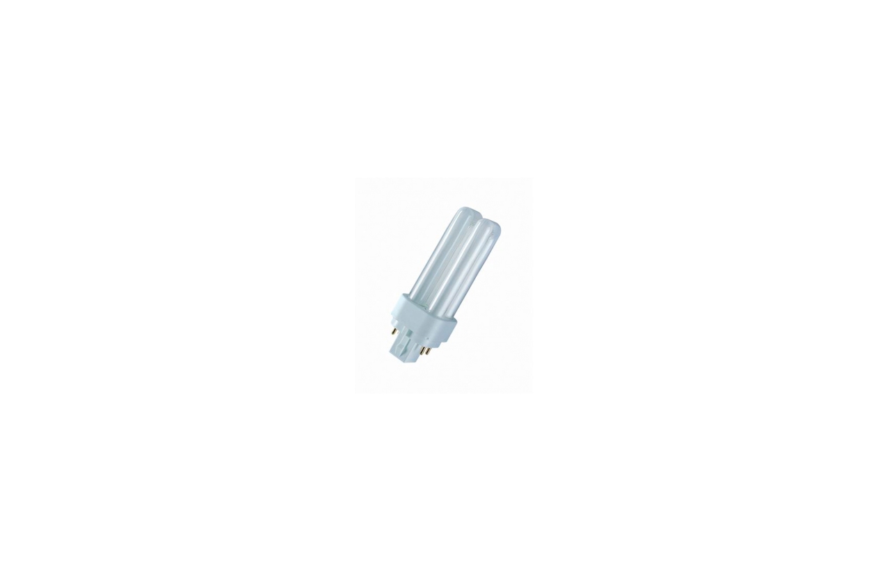 Lâmpada fluorescente Sylvania LYNX-DE G24q-2 18W 2700K (branco quente)