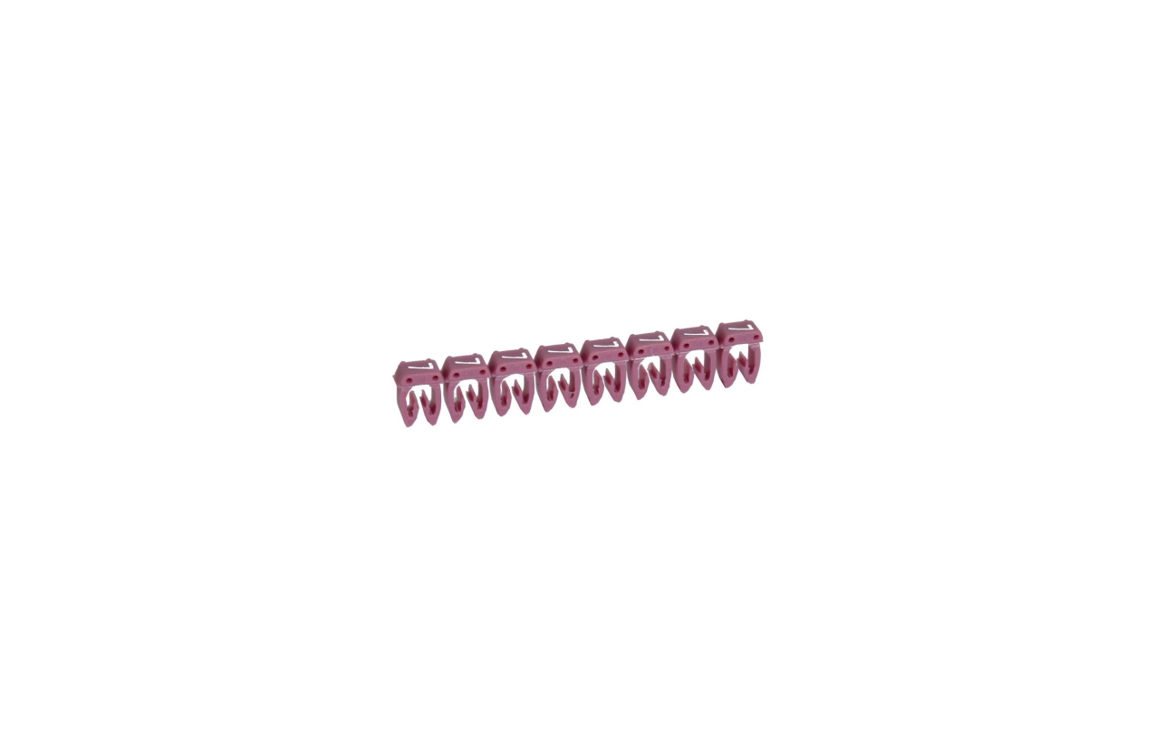 Marcador para cabos de 4mm a 6mm CAB 3 - 7 Violeta Legrand 038237