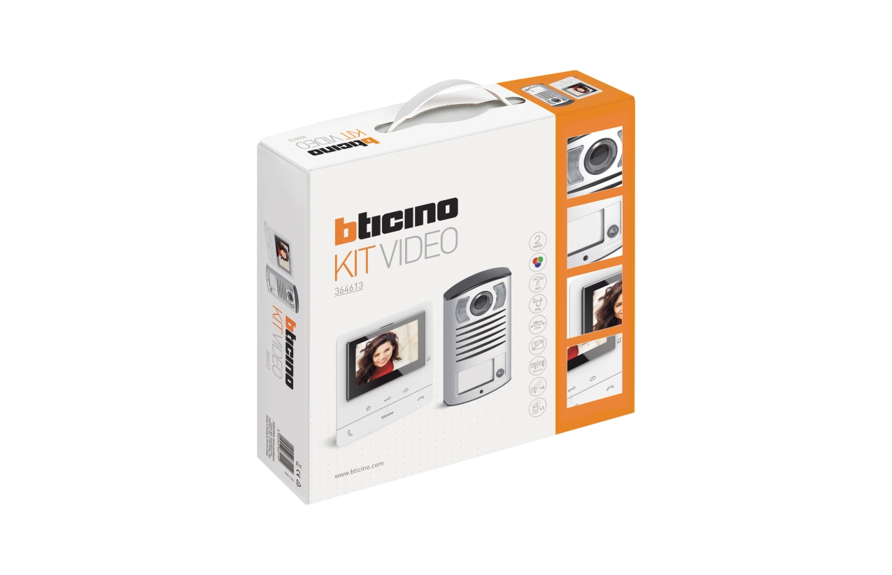 Kit vídeo unifamiliar Bticino Classe 100V16B