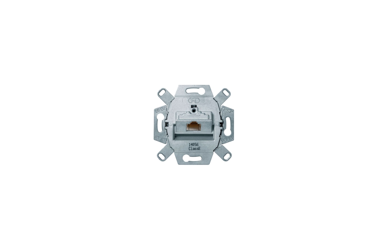 Tomada RJ45 CAT.6 simples Hager Berker