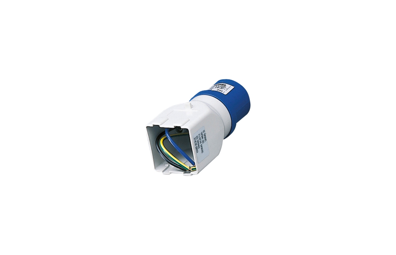 Adaptador para tomada 2P+T 16A Gewiss GW62204