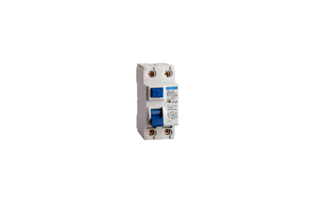 Interruptor diferencial Sassin 2P 63A 300mA tipo AC