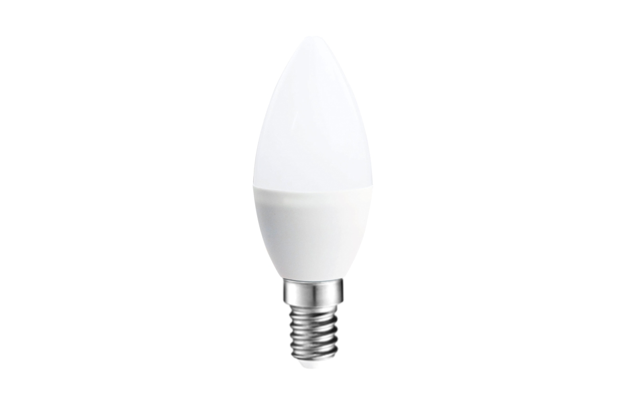 Lâmpada LED chama KILIGHT E14 5,2W 3000K (branco quente)