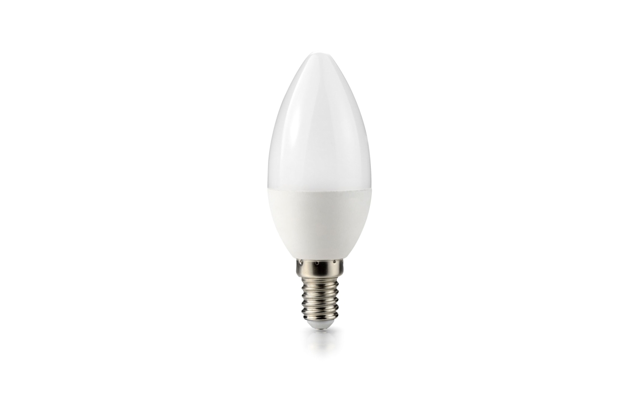 Lâmpada LED chama KILIGHT E14 6W 4000K (branco neutro)