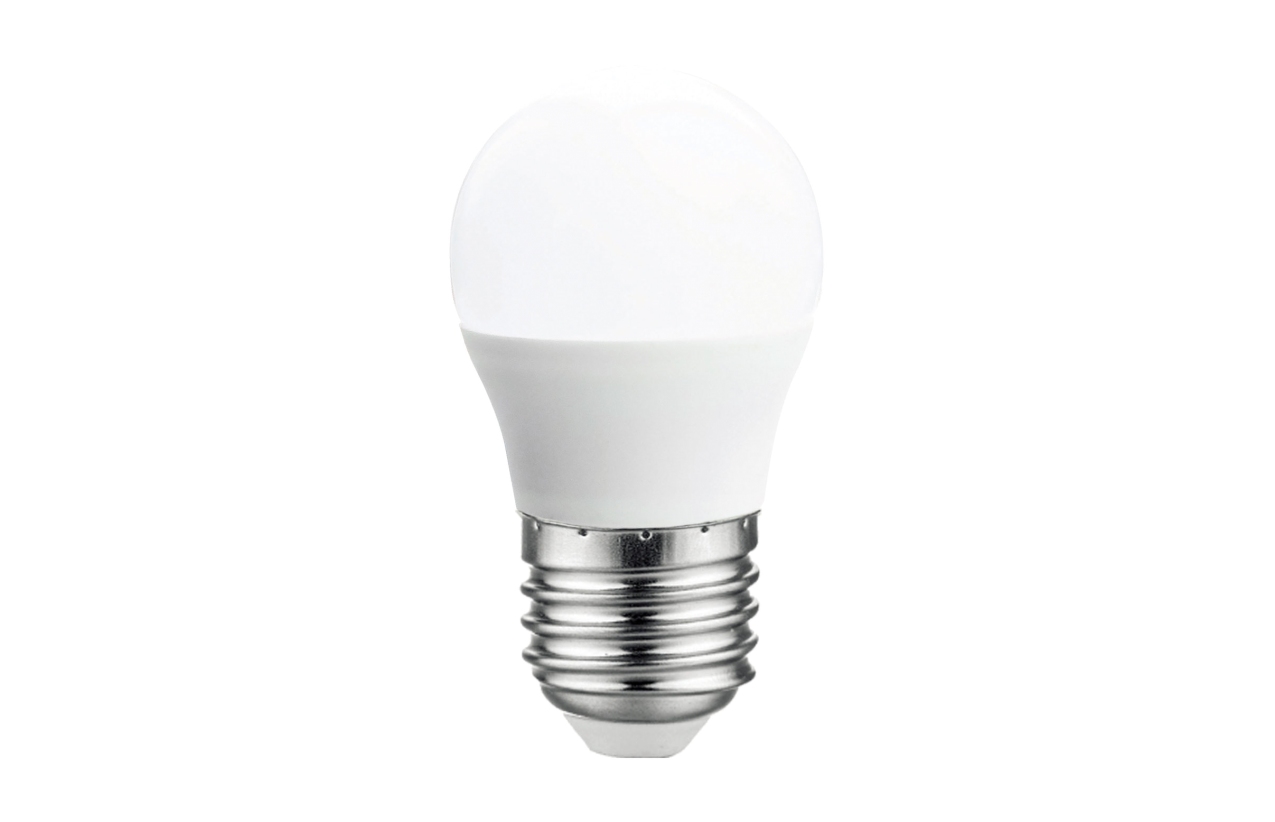 Lâmpada LED esférica KILIGHT E27 5,2W 6400K (branco frio)