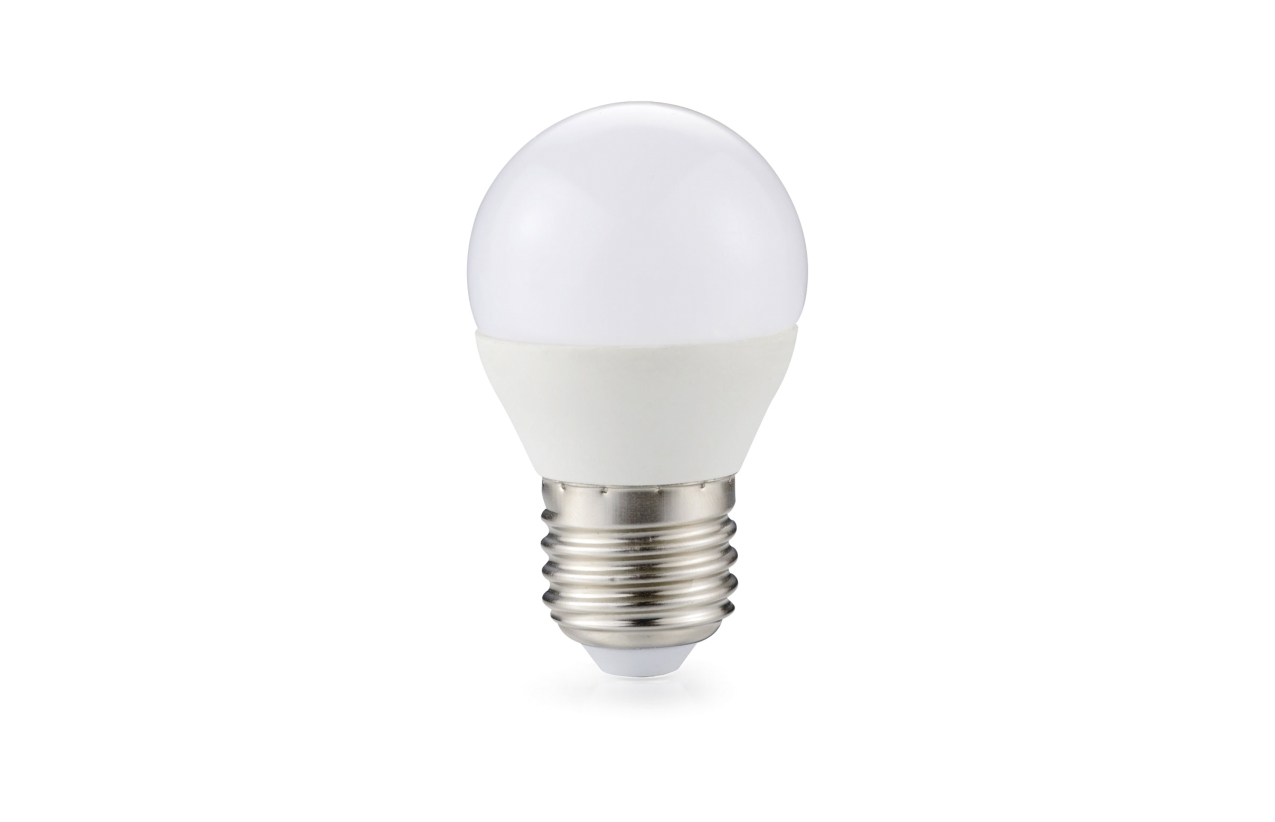 Lâmpada LED esférica KILIGHT E27 6W 4000K (branco neutro)