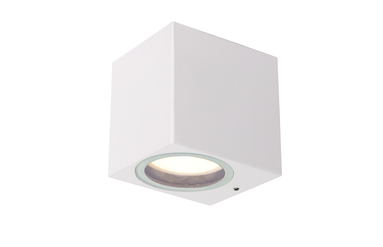 Aplique de parede IP65 GU10 Kilight branco areado