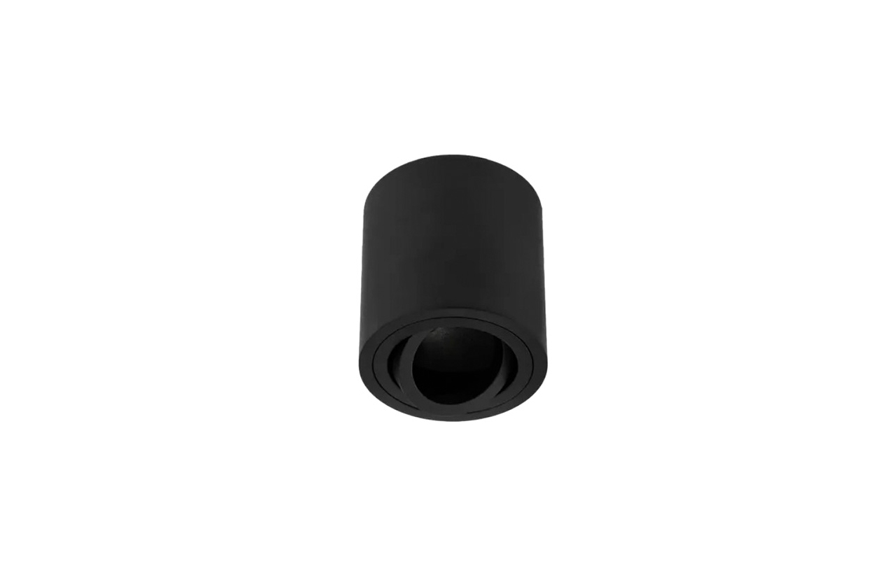 Aplique Saliente de Teto Preto p/ GU10 MaxLed