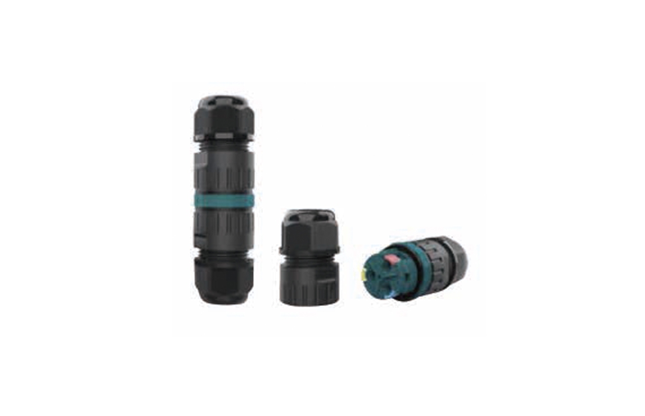 Conector IP68 M20 3P ligação rápida Toptek