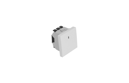 Inversor de grupo luminoso branco 2 módulo EFAPEL Quadro 45