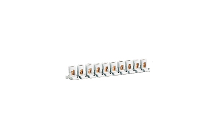 Régua Legrand com 10 Ligadores destacáveis 2x10 mm2