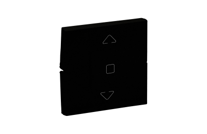 Teclas pretas para interruptor de estores Legrand Niloé Step