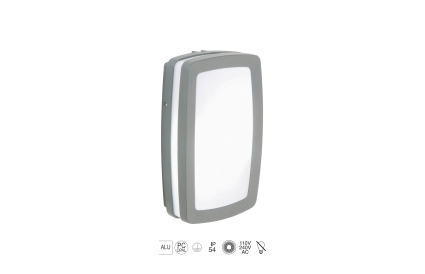 Plafonier Dopo KIRA IP54 cinza 169A-G05X1A-03