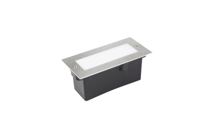 Projetor de muro inox Soflight CLARA 300 E27 IP65