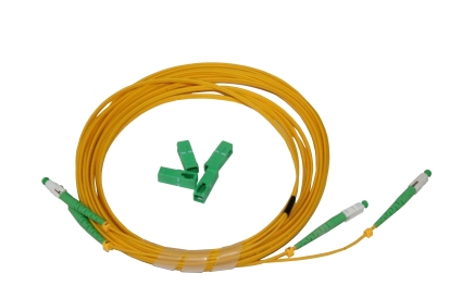 Patch cord fibra óptica 9/125 OS2 - SC/APC Duplex 85 mts