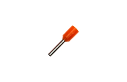 Ponteira isolada 4mm laranja (caixa 200 unidades) Toptek