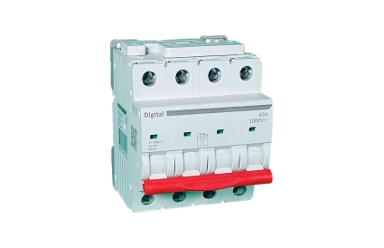 Interruptor geral 63A 1000Vdc